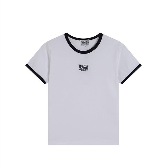 Marithe Francois Girbaud White Hottie Short Sleeves - Picture 1 of 7